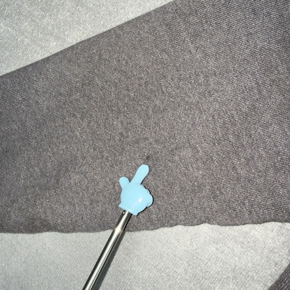 Vintage Pannill Sweatshirt Mens Large Gray Crewneck Pullover Raglan USA Blank - Picture 3 of 7